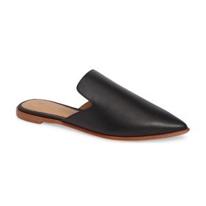 Madewell The Gemma Mule Size 7 Black